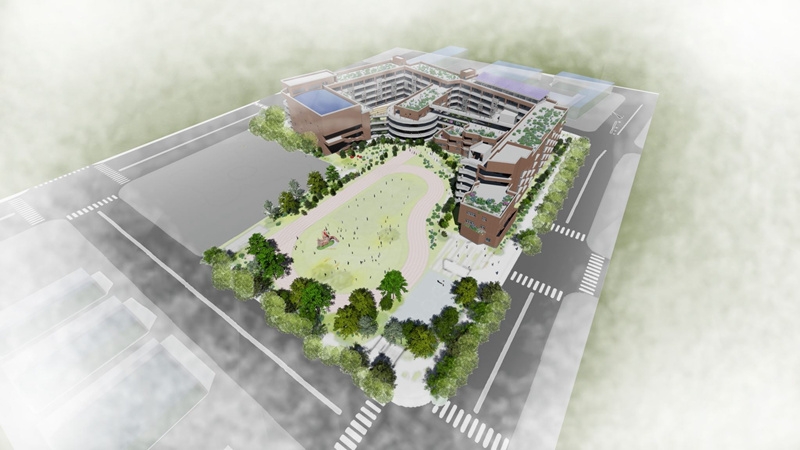 竹北市嘉豐國小將打造竹縣首座鑽石級綠建築校園