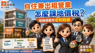 自住兼出租營業怎麼課地價稅？稅務局教你省稅關鍵