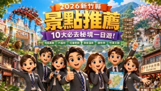 【2026新竹縣景點推薦】10大必去秘境一日遊！